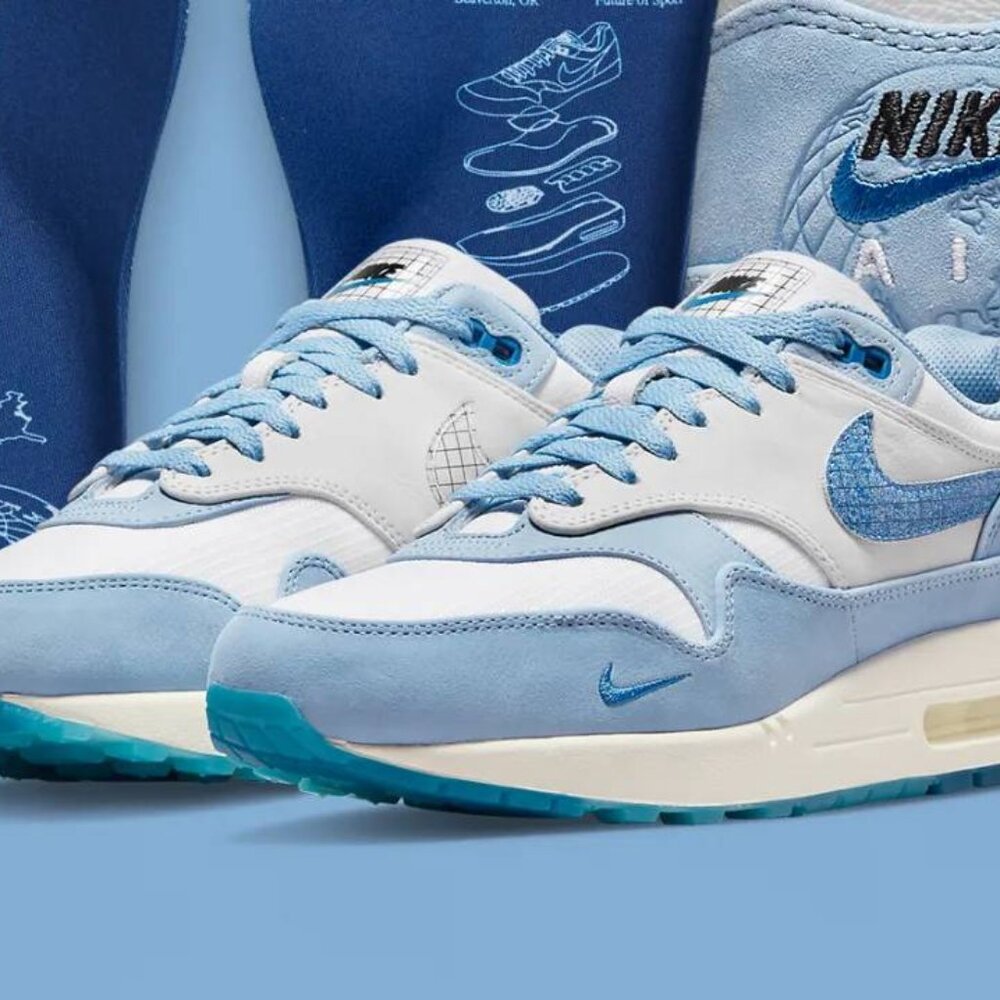 Nike Shoes (Air Max 1 Premium-Blueprint) New In Box Men's 12 - $160(O.B.O.)